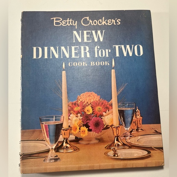Betty Crocker Other - Vtg 1964 Betty Crocker's New Dinner for 2 Two Cookbook 1st Ed 1st Print Spiral